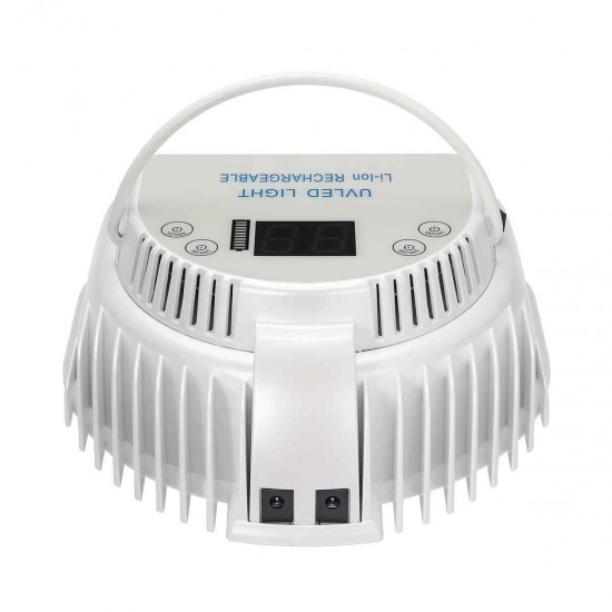 Rechargeable Pro 64W UV LED Gel Nail Light Art Polish Dryer Manicure Lamp Timer