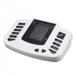 Rechargeable TENS Unit Muscle Stimulator Machine Reusable TENS Electrodes Pads Pain Relief Acupuncture Therapy Machine