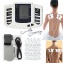 Rechargeable TENS Unit Muscle Stimulator Machine Reusable TENS Electrodes Pads Pain Relief Acupuncture Therapy Machine