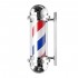 Red Blue LED Barber Shop Sign Hair Salon Wall Hanging Light Lamp 220V