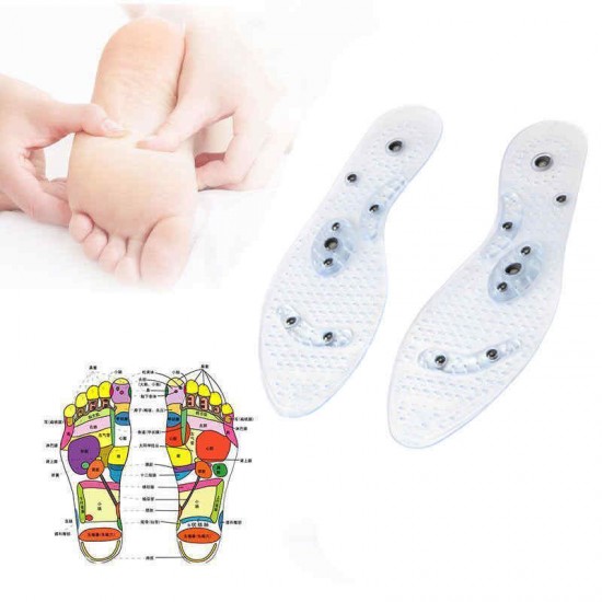 Reflexology Pain Relief Shoe Insole Acupressure Magnetic Massage Therapy Reflexology Pain Relief Shoe Insole Acupressure Magnetic Massage Therapy