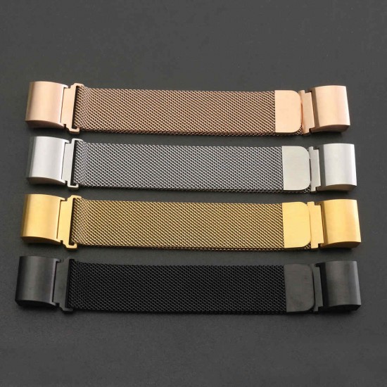 Replacement Magnetic Metal Wristband Strap For Fitbit Charge 2 Heart Rate Tracker Monitor Replacement Magnetic Metal Wristband Strap For Fitbit Charge 2 Heart Rate Tracker Monitor