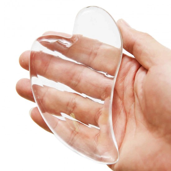 Resin Clear Guasha Massager Gua Sha Scraping Board Neck Facial Body SPA Tool Beauty Machine Resin Clear Guasha Massager Gua Sha Scraping Board Neck Facial Body SPA Tool Beauty Machine