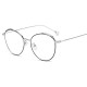 Retro Literary Optical Glasses Feather Round Glasses Frame Pearl Legs Ladies Eyeglasses Eye Care Retro Literary Optical Glasses Feather Round Glasses Frame Pearl Legs Ladies Eyeglasses Eye Care