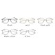 Retro Literary Optical Glasses Feather Round Glasses Frame Pearl Legs Ladies Eyeglasses Eye Care Retro Literary Optical Glasses Feather Round Glasses Frame Pearl Legs Ladies Eyeglasses Eye Care