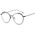 Retro Literary Optical Glasses Feather Round Glasses Frame Pearl Legs Ladies Eyeglasses Eye Care