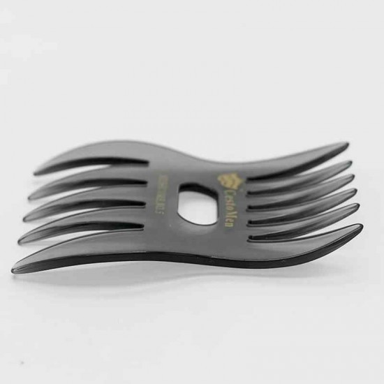 Retro Men's Head Comb Big Back Shape Comb Wide Tooth Head Insert Comb Fork Hair Scissors Tool Retro Men's Head Comb Big Back Shape Comb Wide Tooth Head Insert Comb Fork Hair Scissors Tool