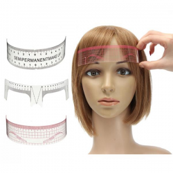 Reusable Eyebrow Grooming Stencil Measure Ruler Brow Shaper Makeup Shaping Tool