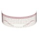 Reusable Eyebrow Grooming Stencil Measure Ruler Brow Shaper Makeup Shaping Tool Reusable Eyebrow Grooming Stencil Measure Ruler Brow Shaper Makeup Shaping Tool