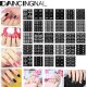 Reusable Hollow Stamping Nail Art Template Stencil Sticker Decoration Reusable Hollow Stamping Nail Art Template Stencil Sticker Decoration