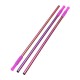 Reusable Silicone Tips Cover Stainless Steel Straight Straw Cruved Drink Straws Spoon with Cleaning Brushes Reusable Silicone Tips Cover Stainless Steel Straight Straw Cruved Drink Straws Spoon with Cleaning Brushes