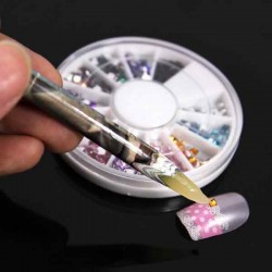 Rhinestone Picker Wax Pencil Nail Art Dotting Pen