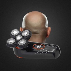 Rotary 4D Shaver Razor Electric Men Cordless Beard Trimmer Electric Head Shaver Beard Trimmer