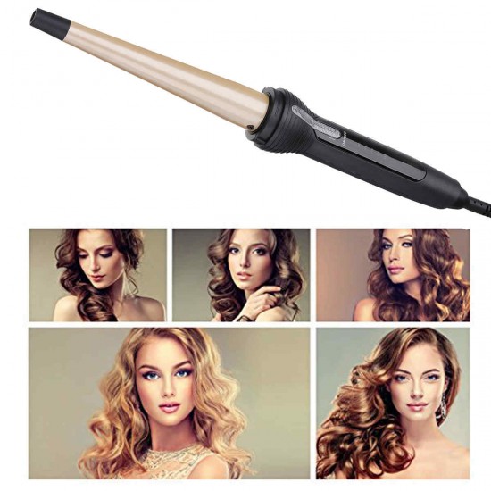 Rotating Electric Hair Salon Curler Tool Ceramic Curling Iron Wand Quick Heat Hair Styler Rotating Electric Hair Salon Curler Tool Ceramic Curling Iron Wand Quick Heat Hair Styler