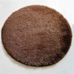 Round Fluffy Rugs Anti-Skid Shaggy Area Room Home Bedroom Carpet Floor Yoga Mats