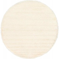 Round Fluffy Rugs Anti-Skid Shaggy Area Room Home Bedroom Carpet Floor Yoga Mats