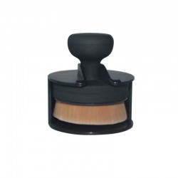 Round Push Pull Makeup Brushes Face Foundation Concealer Powder Loose Powder