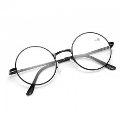 Round Spectacle Reading Glasses Metal Frame Glasses Presbyopia Male Female Retro Reading Eyeglass