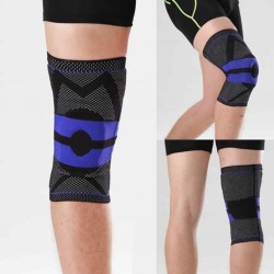 Running Fitness Mountaineering Meniscus  Protective Gear Silicone Knit Spring Knee Pad