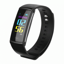 S7 OLED IP67 Heart Rate Step Pedometer Smart Bracelet Turn Waist To Control Wristband