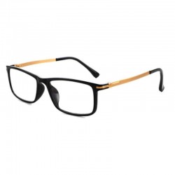 SHUAIDI Anti-blue Anti-fatigue Reading Glasses Black Frame Resin Aluminum Computer Presbyopic Glass 110