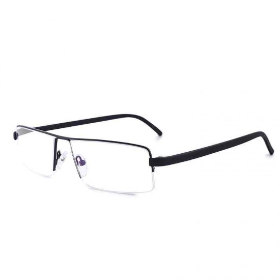 SHUAIDI Anti-fatigue Semi Rimless Frame Reading Glasses Resin Alloy Presbyopic Half Glass 0609