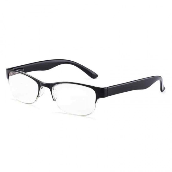 SHUAIDI® Half-frame Anti-blue Light Blue-ray PC Lightweight Presbyopic Reading Glasses 8018