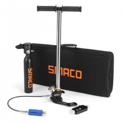 SMACO 0.5L Diving Scuba Cylinder Oxygen Respirator Tank Underwater Breath Tools