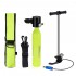 SMACO Scuba Diving Reserve Air Tank Set Hand Pump Oxygen Cylinder Mini Operated Pump