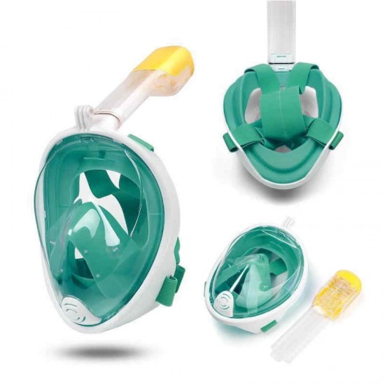 S/M/L/XL Foldable Anti Fog Fully Dry Diving Mask Portable Adjustable Snorkeling Mask with Removable Waterproof Earplugs S/M/L/XL Foldable Anti Fog Fully Dry Diving Mask Portable Adjustable Snorkeling Mask with Removable Waterproof Earplugs