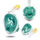 S/M/L/XL Foldable Anti Fog Fully Dry Diving Mask Portable Adjustable Snorkeling Mask with Removable Waterproof Earplugs S/M/L/XL Foldable Anti Fog Fully Dry Diving Mask Portable Adjustable Snorkeling Mask with Removable Waterproof Earplugs