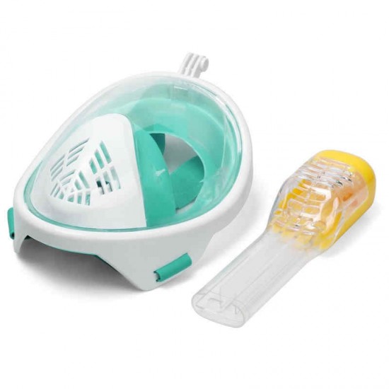 S/M/L/XL Foldable Anti Fog Fully Dry Diving Mask Portable Adjustable Snorkeling Mask with Removable Waterproof Earplugs S/M/L/XL Foldable Anti Fog Fully Dry Diving Mask Portable Adjustable Snorkeling Mask with Removable Waterproof Earplugs