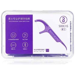 SOOCAS 50Pcs Dental Floss Picks Interdental Between Teeth Cleaner Tools from Xiaomi Ecosystem