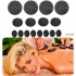 SPA Manual Massager Hot Stone Warmer Salon Spa Beauty Body Relaxing Energy Stones