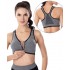 SUNNYME Woman Sports Push-Up Bra Opening Front without Armature Brassiere Yoga Jogging