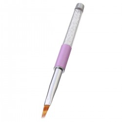 Sawtooth Acrylic Nail Art UV Gel Brush Nylon Hair DIY Design Manicure Tool Painting Drawing