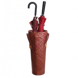 Seagrass rattan Umbrella Hollway Storage Basket Stand Holder
