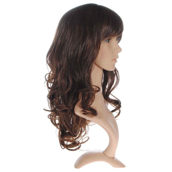 Sexy Lady Synthetic Fiber Long Curly Hair Wigs Sexy Lady Synthetic Fiber Long Curly Hair Wigs