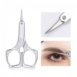 Sharp Eyebrow Makeup Scissors Manicure Face Hair Trimming Tweezers Scissor Make Up Beauty Tools