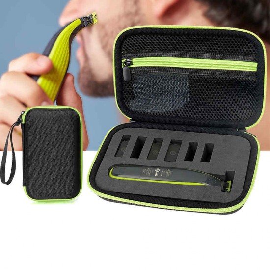 Shaver Pouch Carrying Case for Philips Norelco Oneblade Hybrid Electric Hair Trimmer Razor QP2520 Shaver Pouch Carrying Case for Philips Norelco Oneblade Hybrid Electric Hair Trimmer Razor QP2520