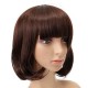 Short Wavy Curly Bangs Wig Hair Costume Cosplay Synthetic Full Wigs Cute High-temperature Fiber Short Wavy Curly Bangs Wig Hair Costume Cosplay Synthetic Full Wigs Cute High-temperature Fiber