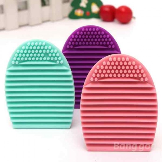 Silicone Makeup Cosmetic Brush Foundation Cleaning Cleaner Glove