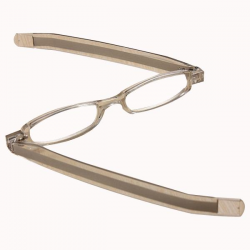 Silver 360 Degree Rotation Rotating Folding Presbyopic Reading Glasses Strength 1.0 1.5 2.0 2.5 3.0 3.5