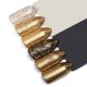 Silver Gold Thread Nail Decoration Shimmer Glitter Nail Art DIY Decoration