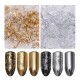 Silver Gold Thread Nail Decoration Shimmer Glitter Nail Art DIY Decoration