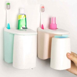 Simple Style Cup Vibrating Electric Toothbrush Rack Set Creative Couple Tooth Cylinder One Generation