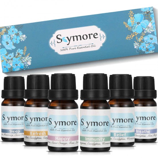 Skymore Therapeutic Grade Essential Oil Set for Aroma Diffuser Relief Skymore Therapeutic Grade Essential Oil Set for Aroma Diffuser Relief