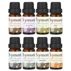 Skymore Top 8 Pure Essential Oils Set 100% Pure Aromatherapy Oils for Diffuser Valentine's Day Gift