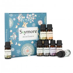 Skymore Top 8 Pure Essential Oils Set 100% Pure Aromatherapy Oils for Diffuser Valentine's Day Gift