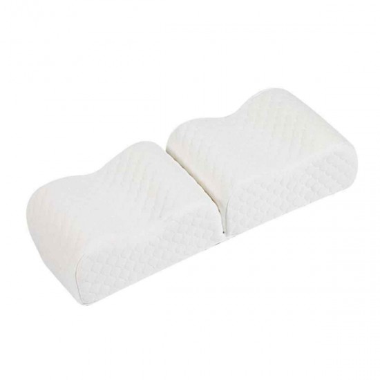 Sleep Foam Pillow Yoga Leg Pillow Back Sleepers & Side Sleepers, Ergonomically Designed Down Alternative Between & Under Pillow for Knee Support